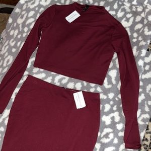 Windsor shirt and skirt set